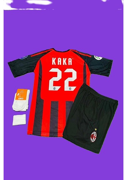 Kaka Leite 2007 Efsane Çocuk Nostalji Forması 4'lü Set