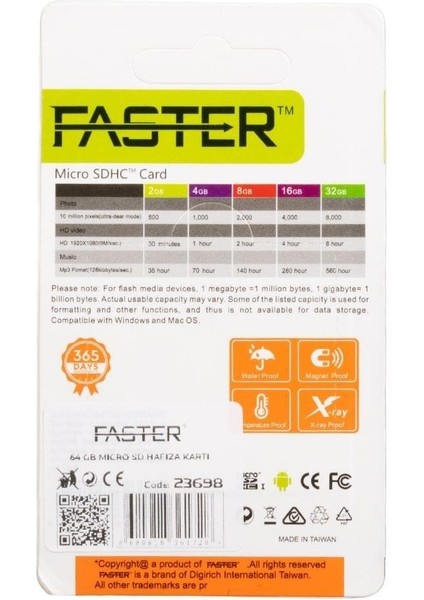 64 GB Micro Sd Hafıza Kartı fiyatları