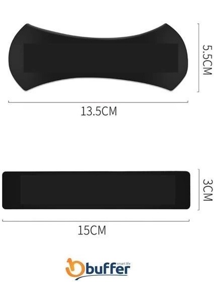 Yeni Nesil Nanotech Güçlü Yapıştırıcı Cep Telefonu Tutucu Pad modelleri