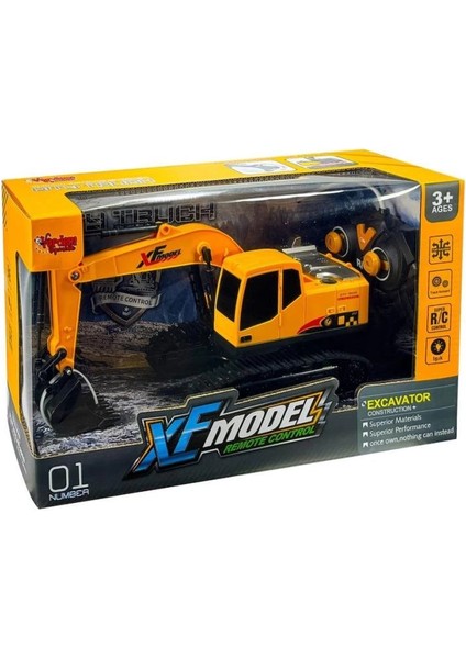 Bfs XFG-789-410A Uzaktan Kumandalı Full Fonksiyon Şarjlı Xfmodel Kazıcı