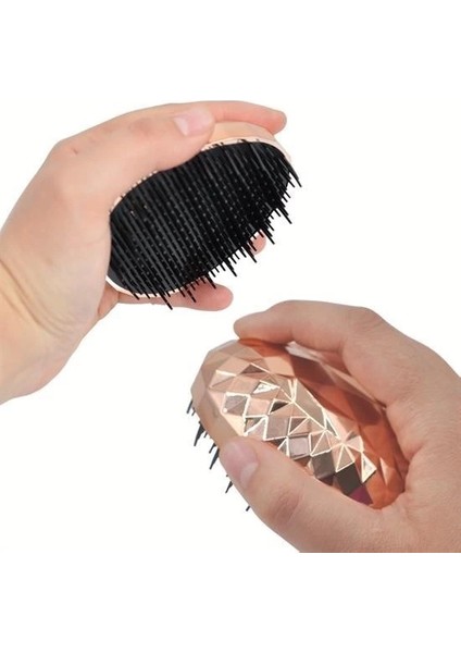 Rose Gold Saç Düzleştirici Tarak Geniş Aralıklıher Saç Tipine Uygun Fırçalı Saç Düzleştiric fırsatları