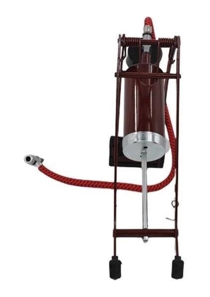 Basınç Göstergeli Ayak Pompası Araba Bisiklet Motor Lastik Pompası