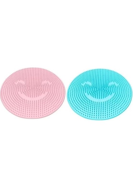 Silikon Fırçalı Banyo Masaj Matı ve Ayaklar Için Topuk Masaj Paspası