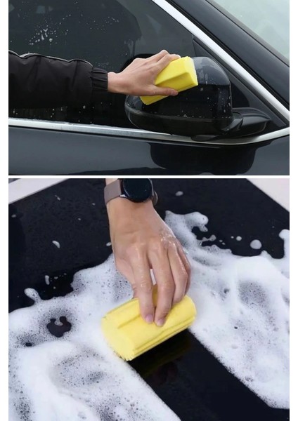 Nemli Silgi Süngeri Banyo,mutfak ve Araba Için Temizlik Süngeri