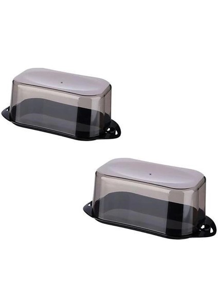 Kilitli Plastik Kapaklı Kahvaltılık Tereyağlık Peynirlik Erzak Saklama Kabı AP-9428