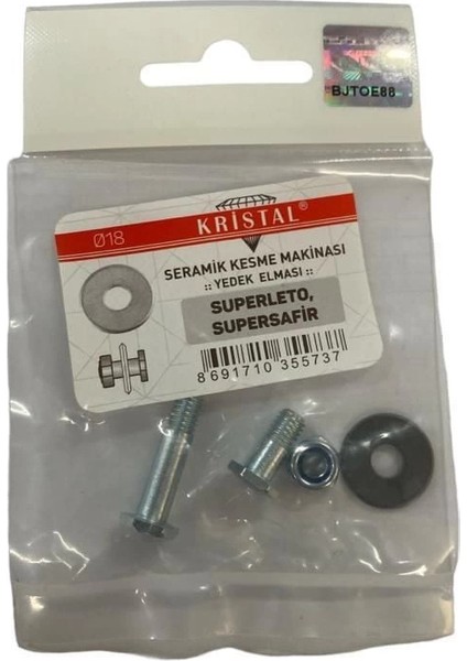 Kristal 35573 Süper Leto Süper Safir Yedek Seramik Elması