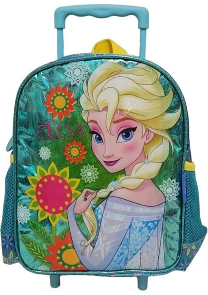 Frozen Çekçekli Anaokulu Çantası