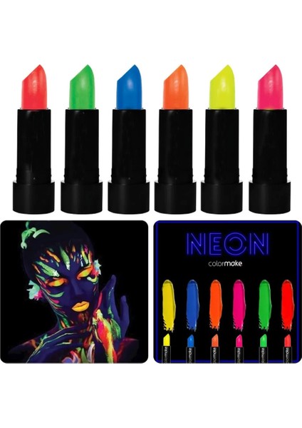 Bfs 6’lı Neon Boya – Uv Işıkta Parlayan Makyaj Seti fiyatları