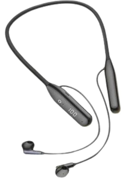 Bfs 100 Saat Kablolu Boyun Askılı Dijital Göstergeli Bluetooth Kulaklık modelleri
