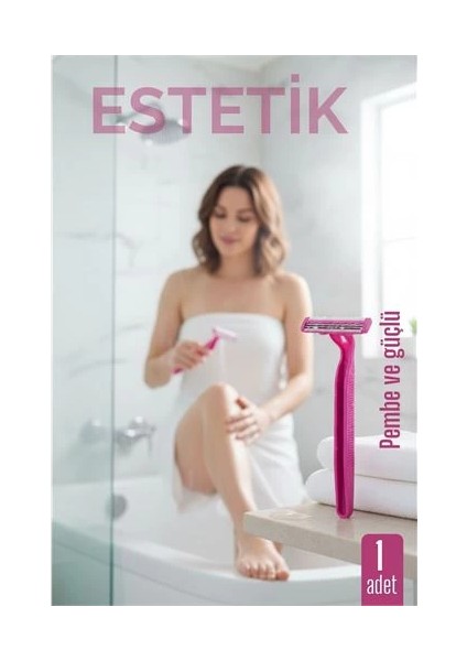 Bfs Çift Bıçaklı Banyo Tıraş Bıçağı – Hassas ve Hijyenik Tıraş Için 1 Adet