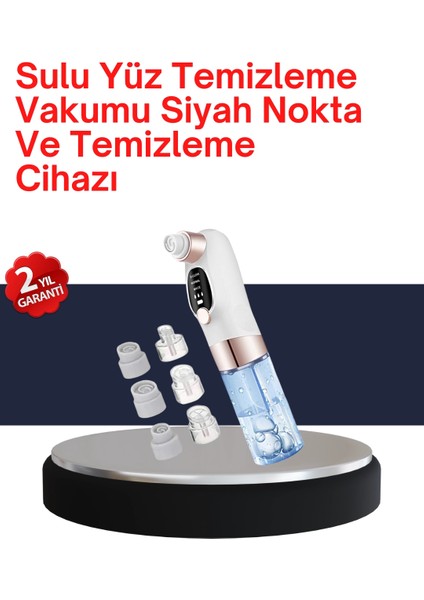 Bfs Evde Kolay Kullanım Için Şarjlı Siyah Nokta Temizleme Aleti