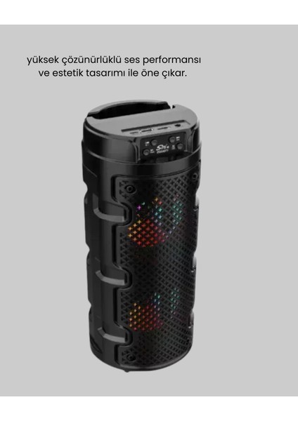 Bfs Kablosuz Stereo Hoparlör USB + Sd Kart + Aux Destekli Bluetooth 5.0 indirimleri