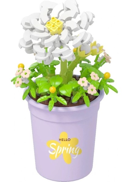 Bfs Saksı Çiçekleri Serisi 3D Puzzle modelleri