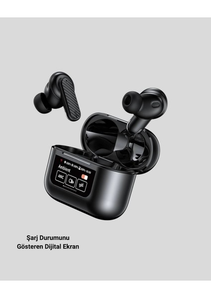 Bfs Bluetooth 5.3 Anc Kablosuz Kulaklık – Dokunmatik Kontrol, Dijital Ekran ve Uzun Pil Ömrü fiyatları