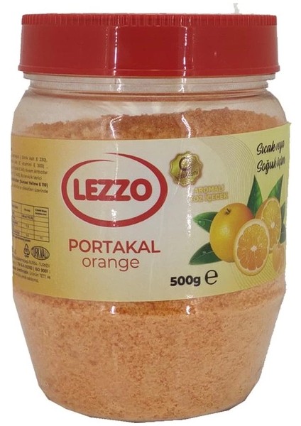 Lezzo Portakal Toz Içecek ( Sıcak ve Soğuk Içim) 500 gr