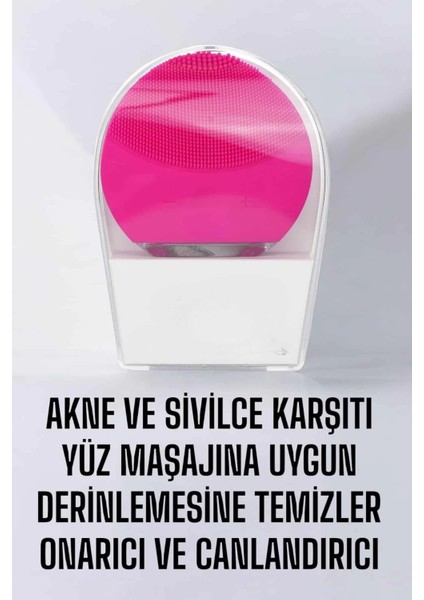 Bfs Profesyonel Yüz Temizleme Masaj Aleti Su Geçirmez, Kablosuz Şarj Özellikli Kolay Temizlenebilir fiyatları