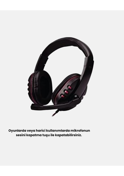 Bfs Stereo Ses Destekli Mikrofonlu Gaming Kulaklık – Yumuşak Pedli modelleri