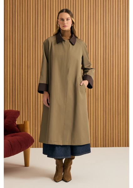 Garni Detaylı Trençkot fiyatları