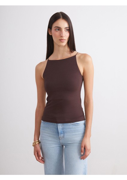 Yeni Sezon Halter Yaka Askılı Kadın Atlet 2'li modelleri