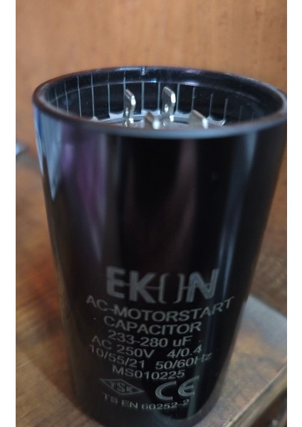 Ac-Motor Start Capacıtor, 233-280MFD, Ac 250V 4/0.4