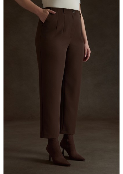 Iç Beli Lastikli Dokuma Pantolon modelleri