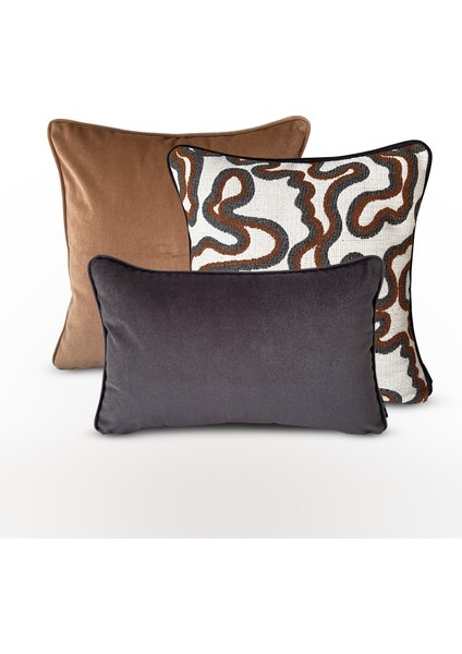 "loop & Smooth" Dekoratif Kırlent Set