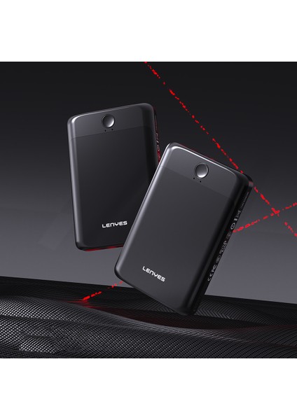 PW0008D Pd 20W LED Ekran Yapay Zeka Destekli Ultra Ince Wireless Powerbank 15W 5000MAH Siyah modelleri