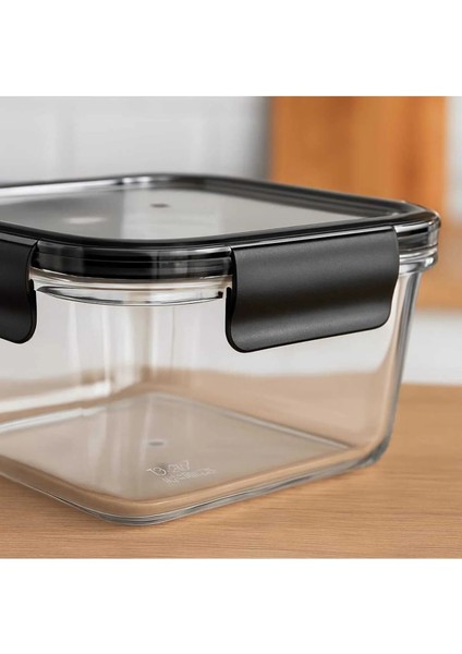 Sızdırmaz, Hava Almaz, Kare Saklama Kabı,erzak Kabı, Çeyiz Seti, 3'lü Set (450+1000+1850ML) fiyatları