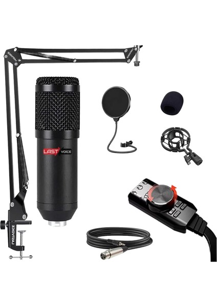 BM800BTA Gaming 7.1 Ses Kartı ve Mikrofon Seti Canlı yayın lol pubg