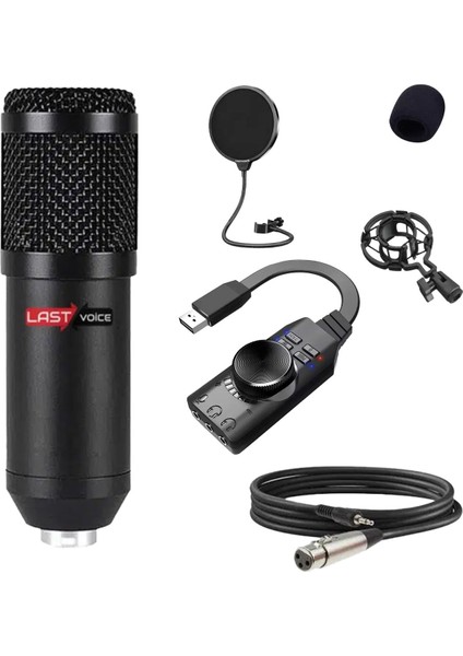 BM800BTA Gaming 7.1 Ses Kartı ve Mikrofon Seti Canlı yayın lol pubg modelleri