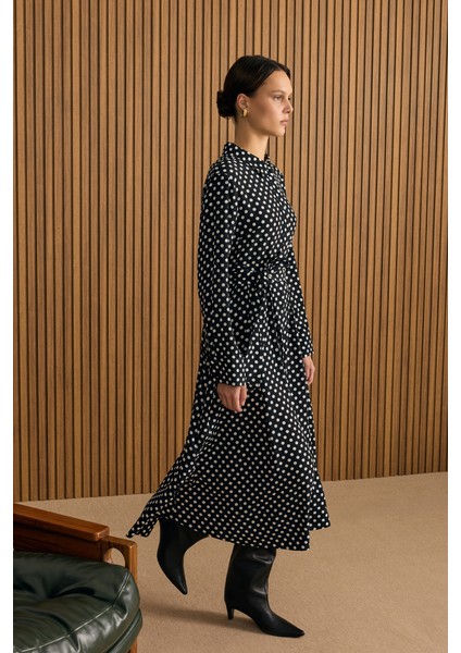 Puantiye Viscon Elbise fırsatları