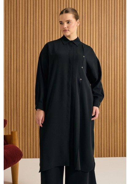 Koza Logo Detaylı Tunik