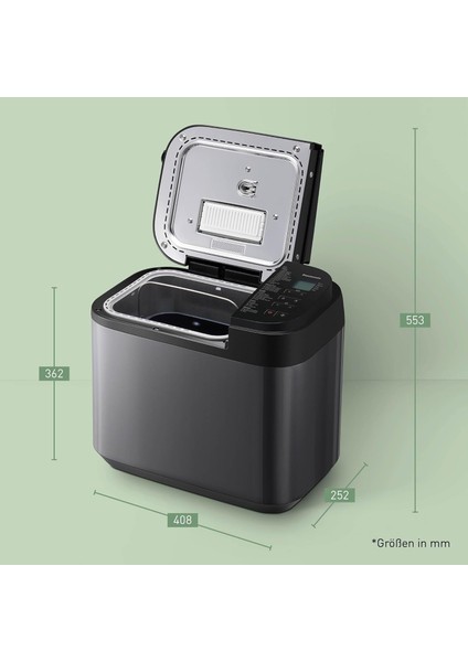 SD-YR2540 Profesyonel Otomatik Akıllı Ekmek Yapma Makinesi -“32 Program – Fırıncı Seviyesinde Sonuçlar” fiyatları