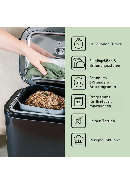 SD-YR2540 Profesyonel Otomatik Akıllı Ekmek Yapma Makinesi -“32 Program – Fırıncı Seviyesinde Sonuçlar”