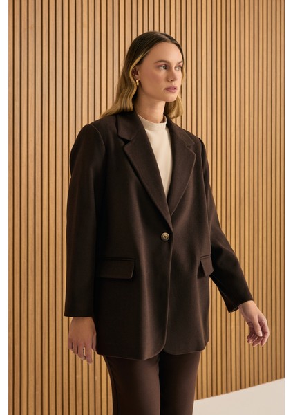 Oversize Fit Kalın Ceket modelleri
