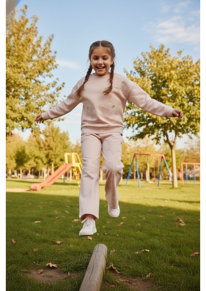 Yıldız Nakışlı 2 Li Kız Çocuk Takım