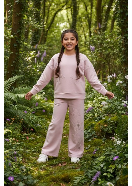 Yıldız Nakışlı 2 Li Kız Çocuk Takım