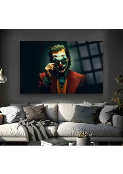 Joker Kırılmaz Lüks Cam Tablo Ultra Yüksek Renkler Genç Odası Cam Tablo modelleri