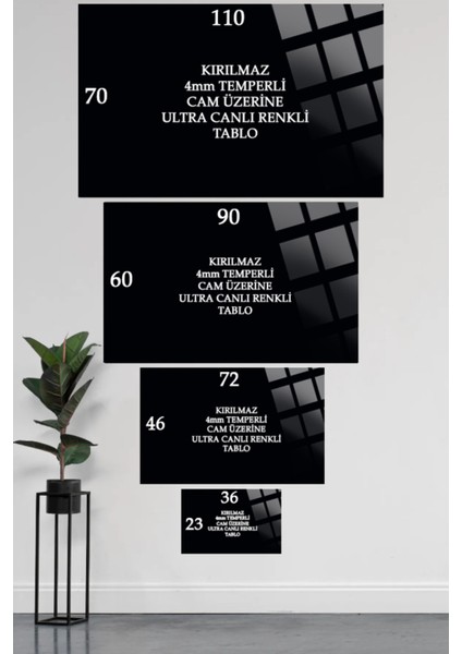 Joker Kırılmaz Lüks Cam Tablo Ultra Yüksek Renkler Genç Odası Cam Tablo indirimleri