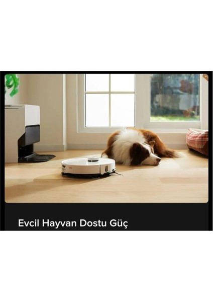 S8 Maxv Ultra Beyaz Çöp Istasyonlu Akıllı Robot Süpürge fiyatları