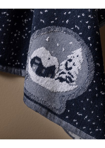 Belorne %100 Pamuk Yüz Havlusu - Lacivert - 50X70 cm indirimleri