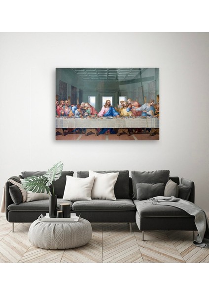 Son Akşam Yemeği Cam Tablo modelleri