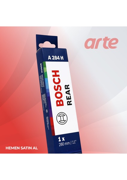 Volkswagen Id.4 2020-2026 Uyumlu Arka Silecek | Bosch Aerotwin Rear Serisi |