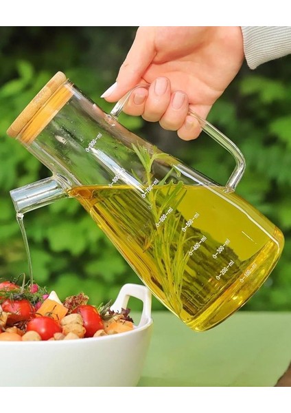 Masterchef Borosilikat Cam 900ML 2'li Yağdanlık fiyatları