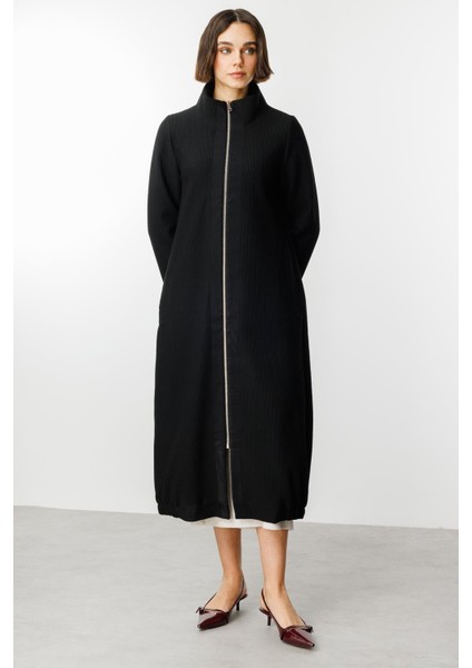 Ottoman Kumaş Spor Kapama Sezonsuz Trench-Siyah fiyatları