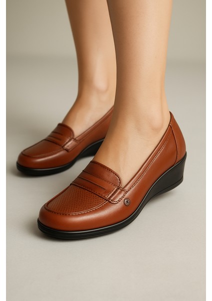 Ortopedik Anne Ayakkabı Içi Deri Topuk Jelli Günlük Yumuşak Kadın Ayakkabı fiyatları