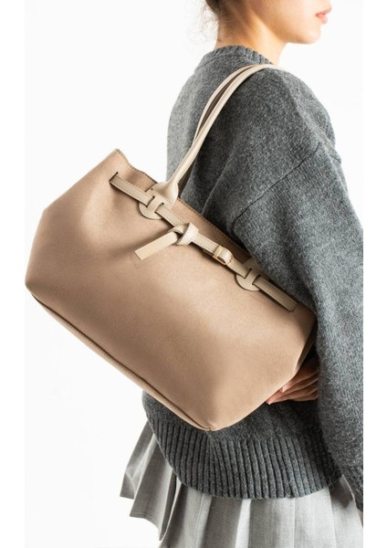 Kadın Süet Omuz Çantası