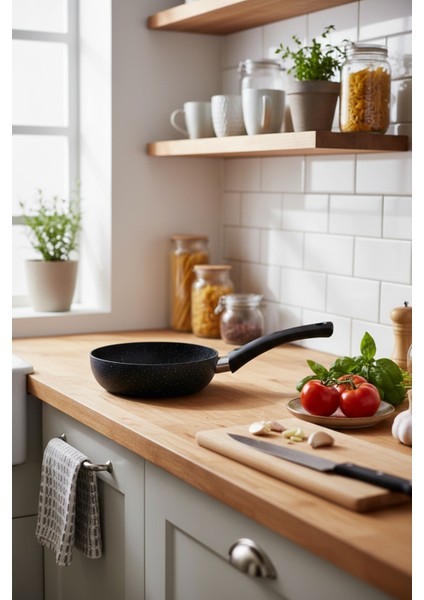 Melcor 9 Parça Granit Tencere Seti Siyah modelleri