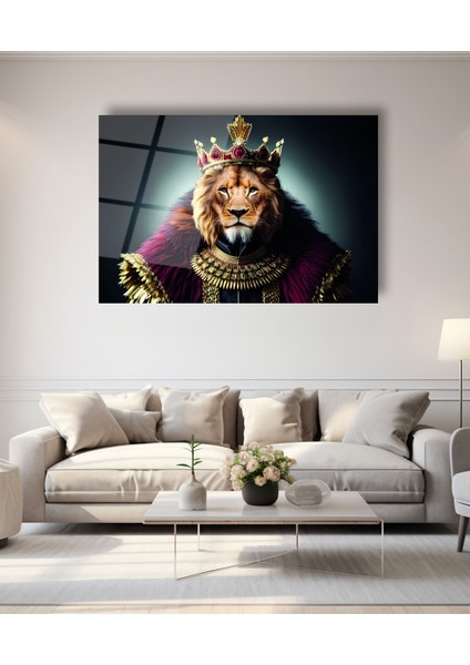 Kral Aslan Cam Tablo modelleri