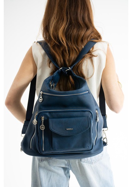 Büyük Boy Yumuşak Deri Hem Sırt Hem Omuz Çantası 540 fiyatları